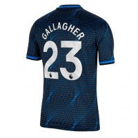 Chelsea Conor Gallagher #23 Vonkajší futbalový dres 2023-24 Krátky Rukáv